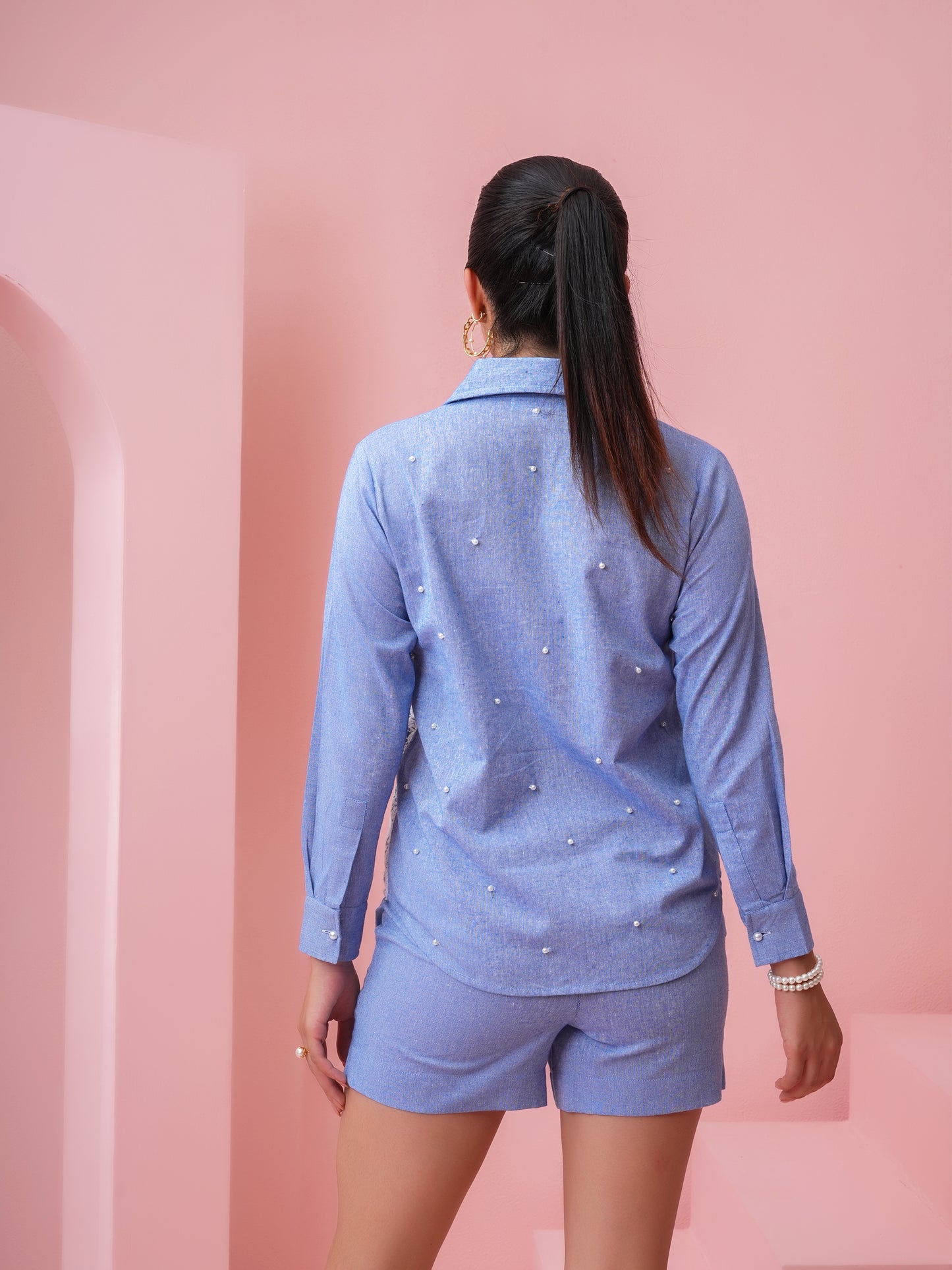Powder Pearl Co-ord Set