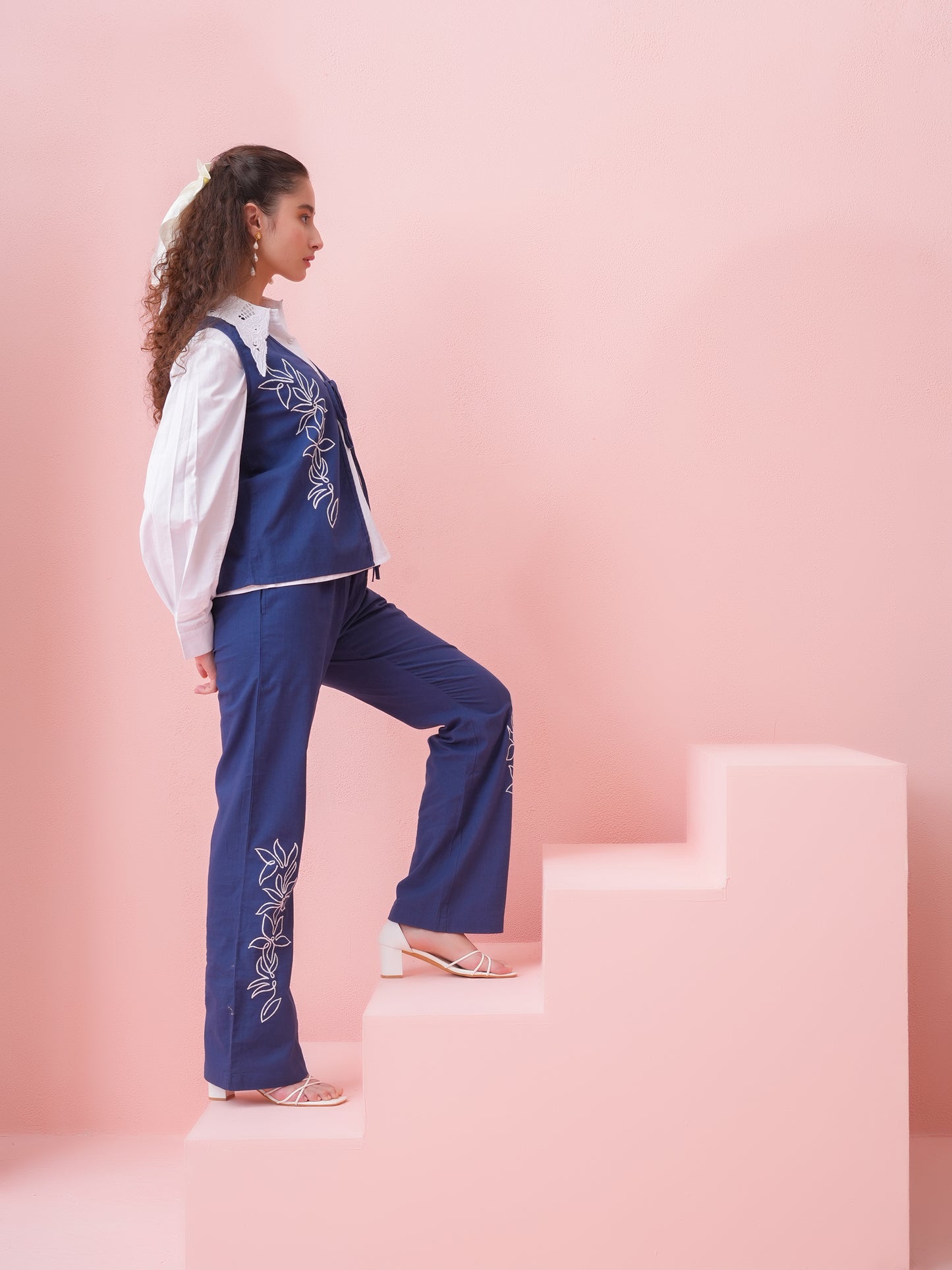Indigo Poise Co-ord Set