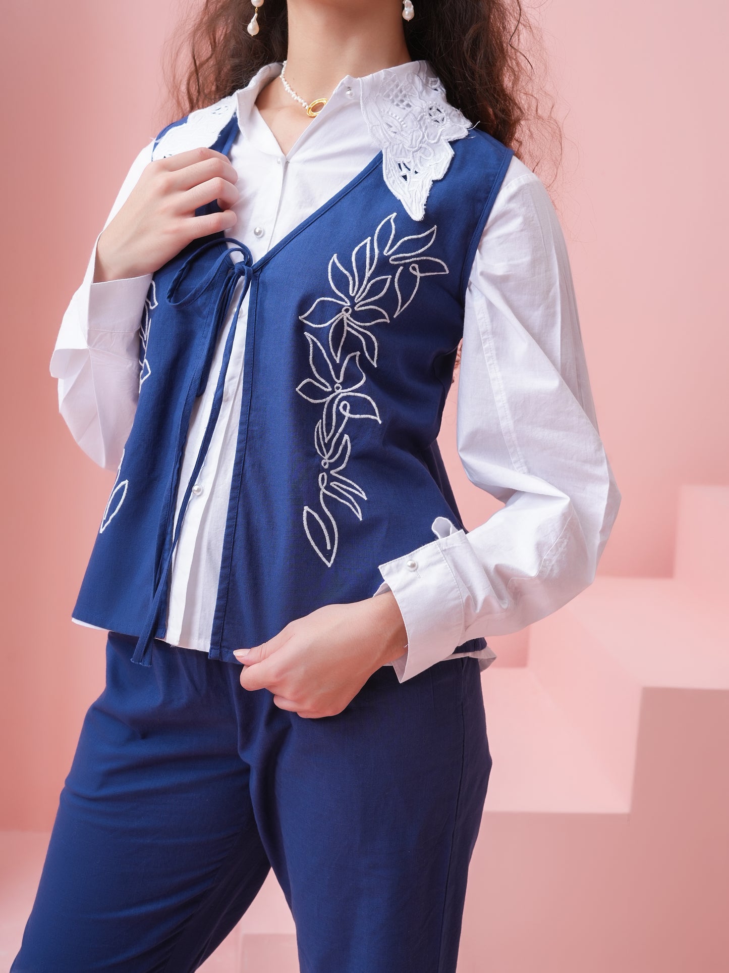 Indigo Poise Co-ord Set