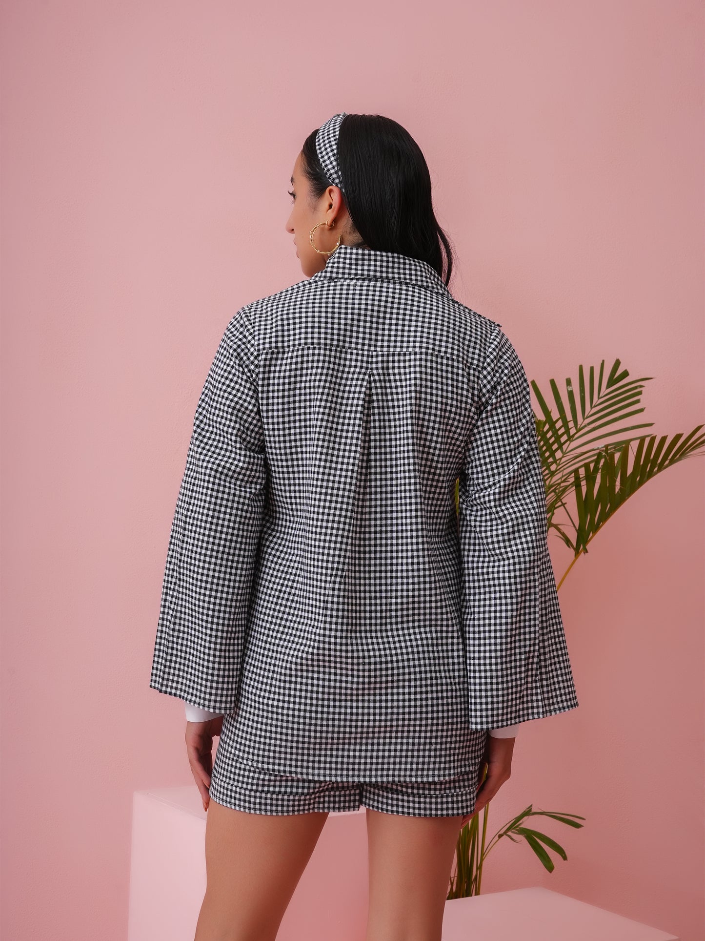 Gingham Crush in Black