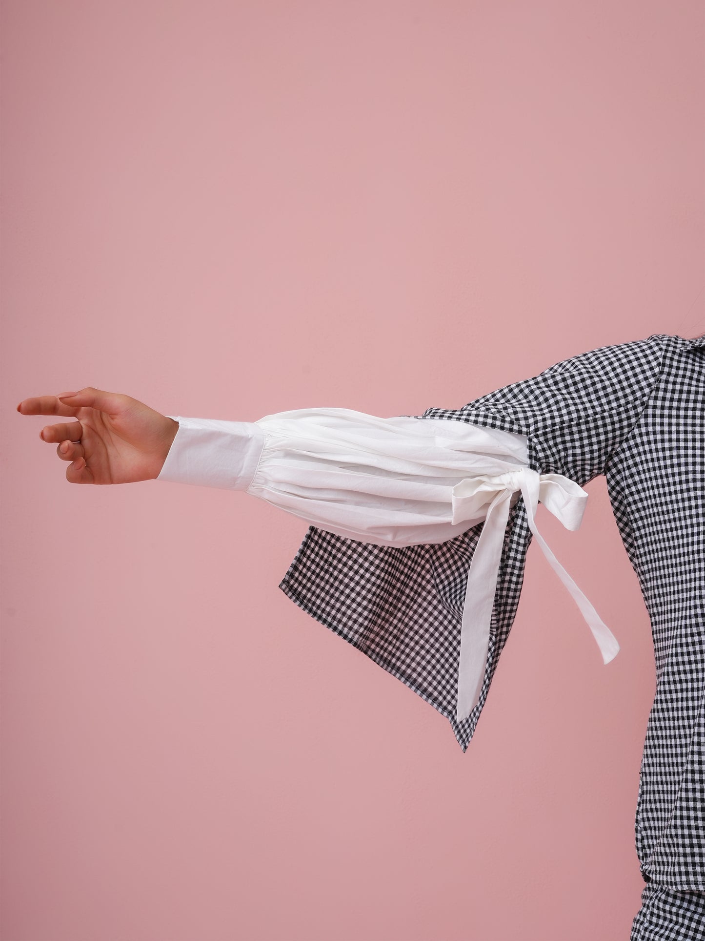 Gingham Crush in Black