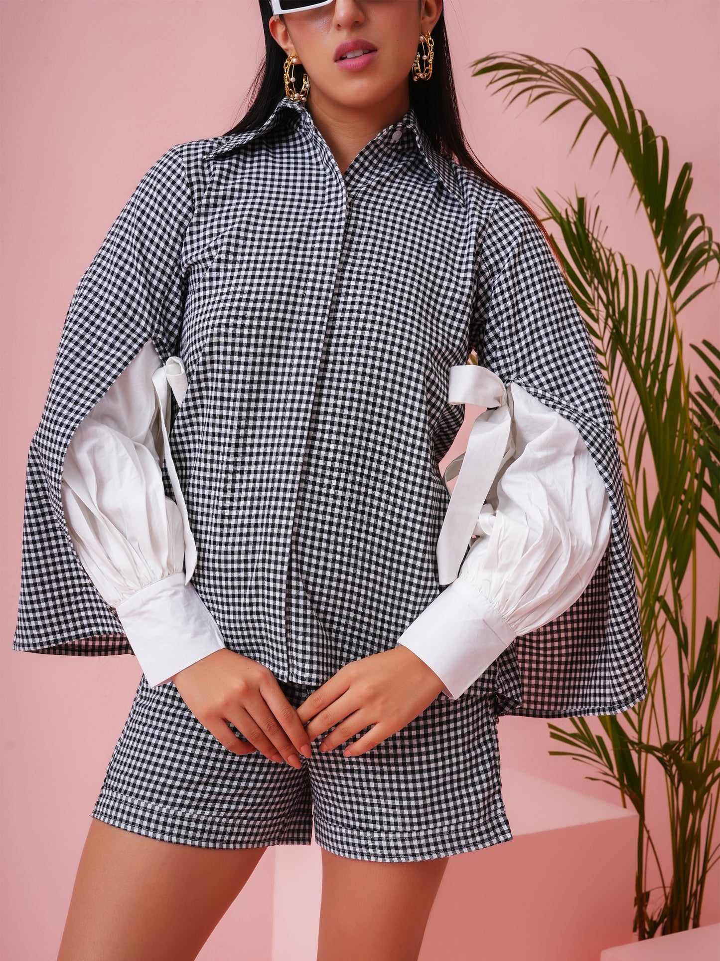 Gingham Crush in Black