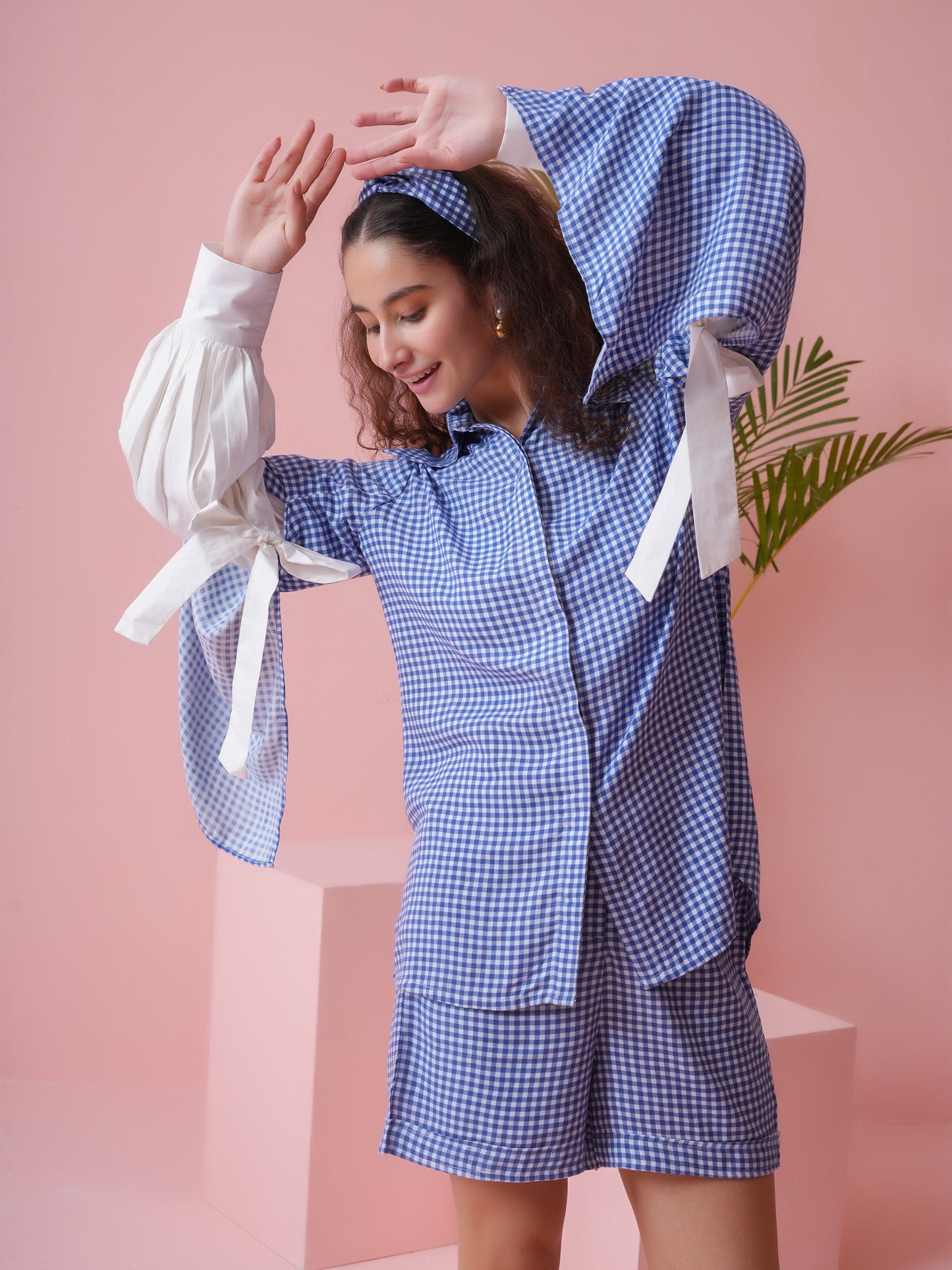 Gingham Crush in Blue