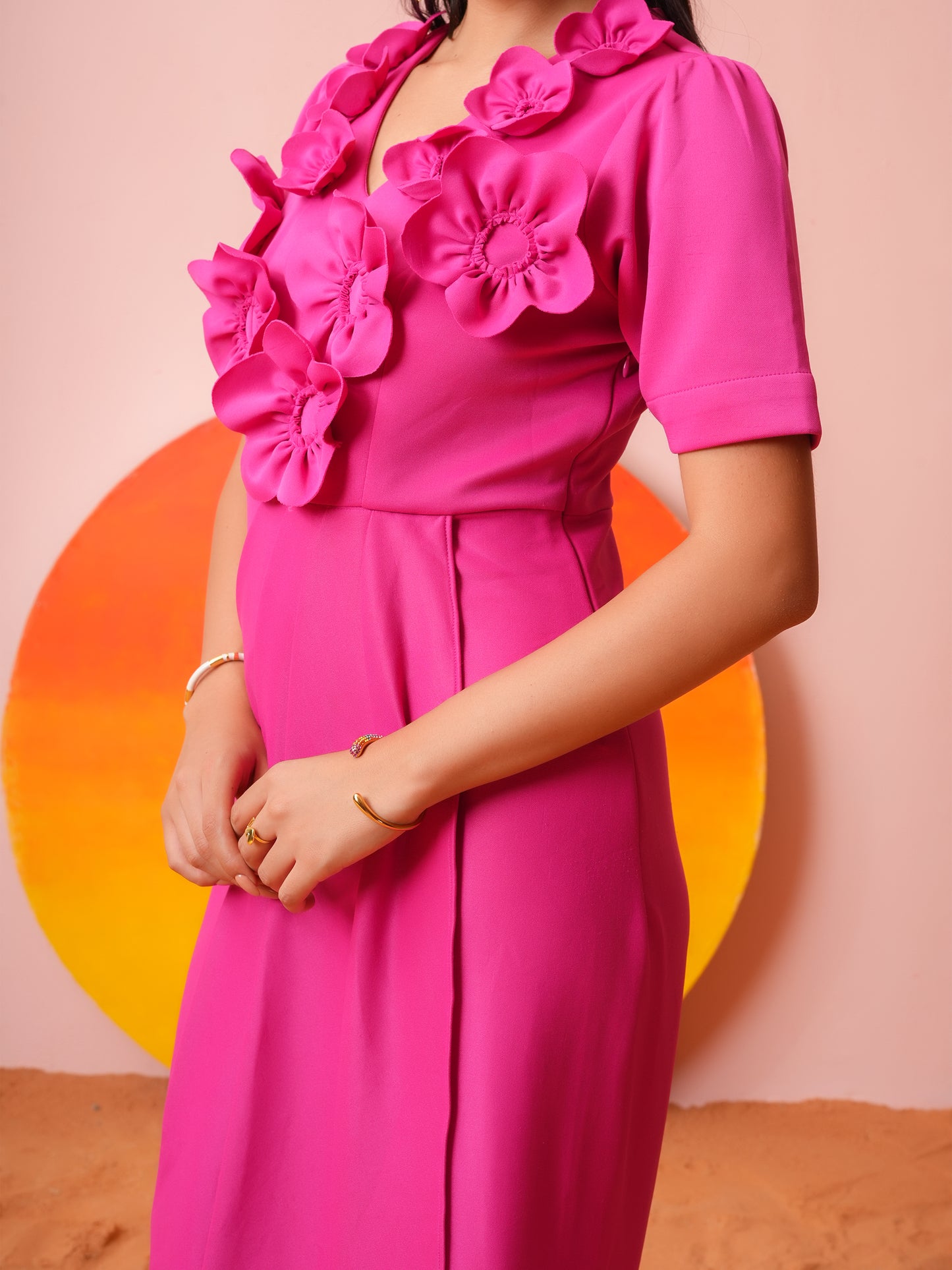 Portofino Rose Dress
