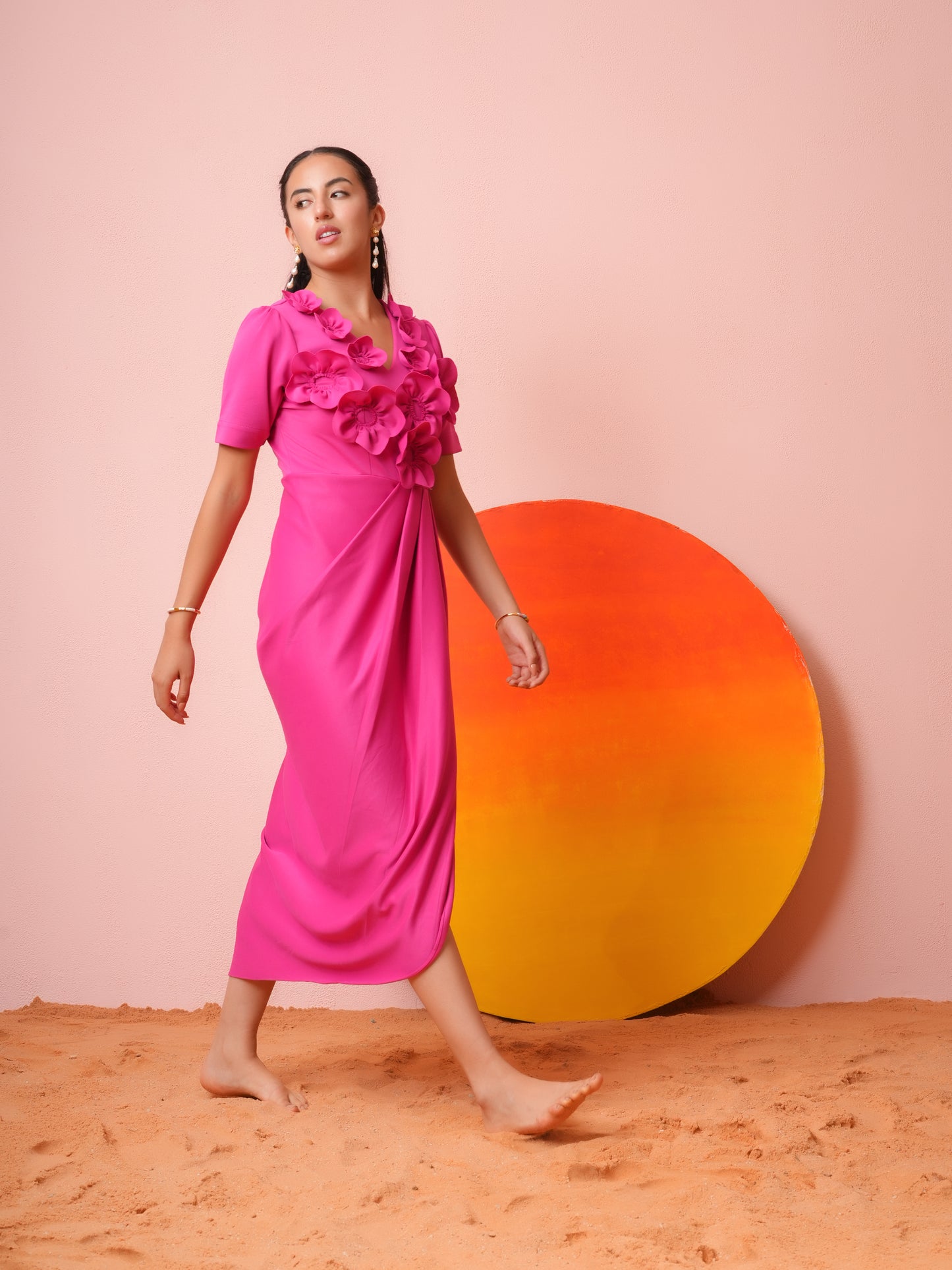 Portofino Rose Dress