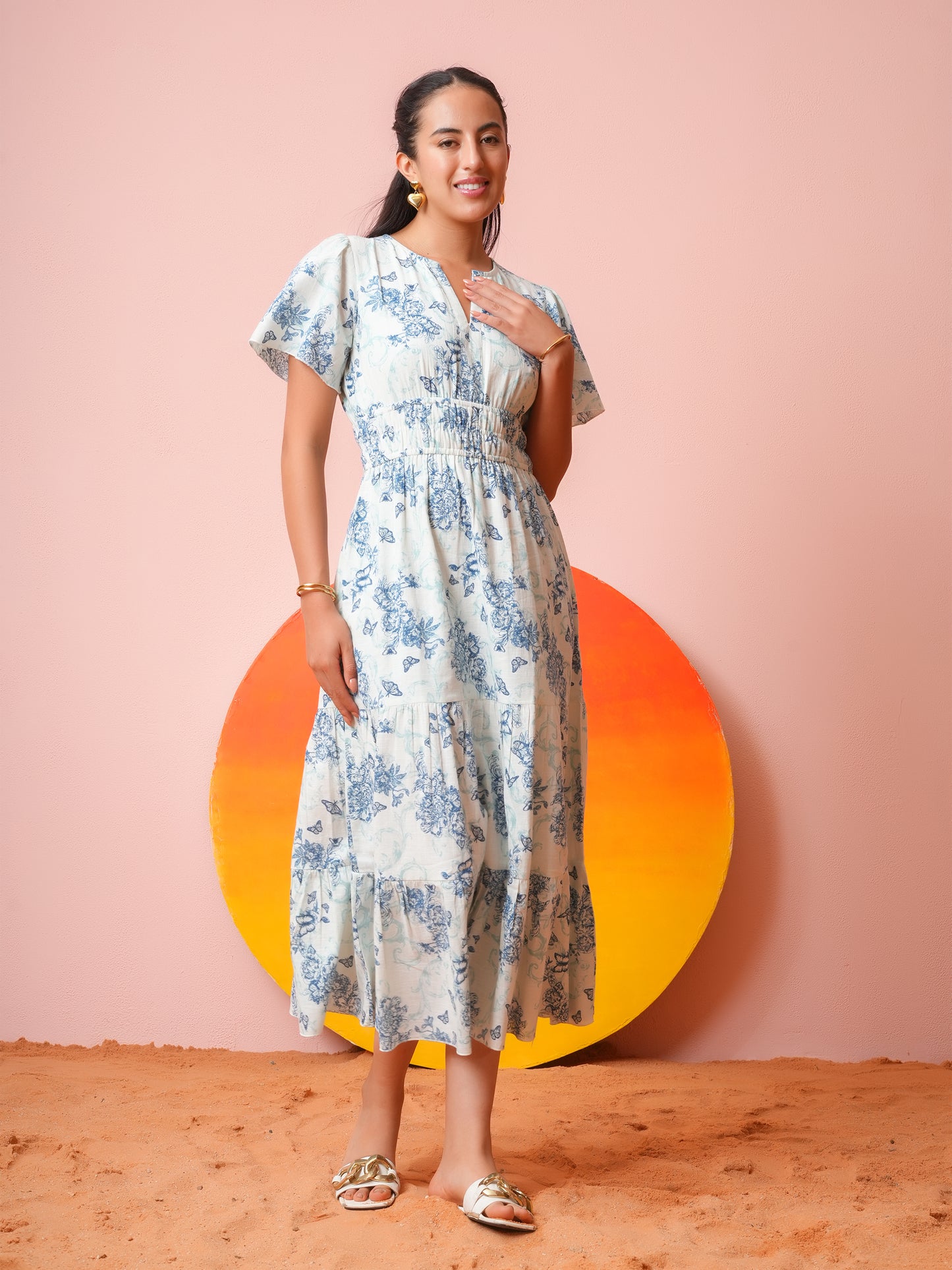 Capri Bloom Dress