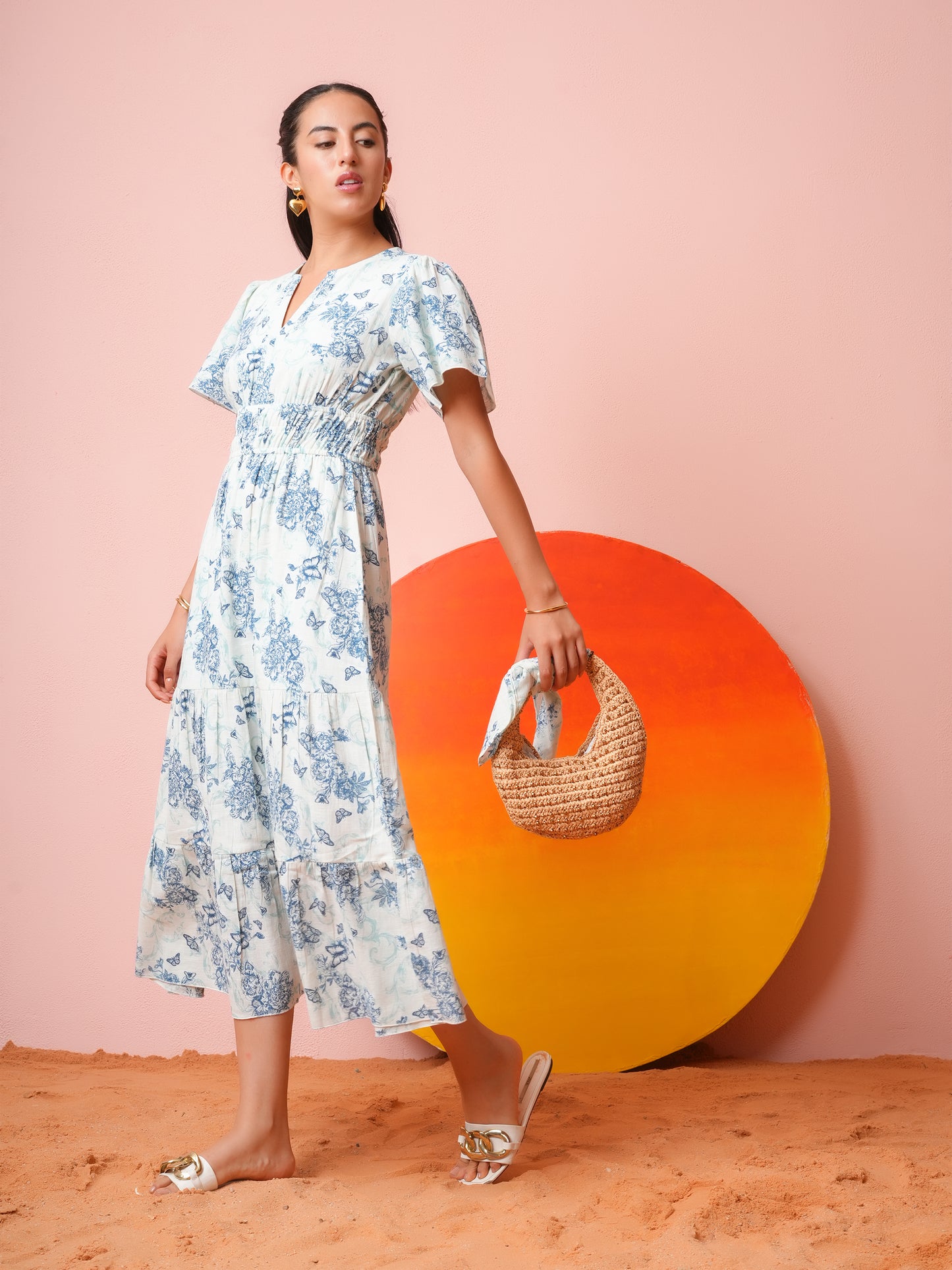 Capri Bloom Dress