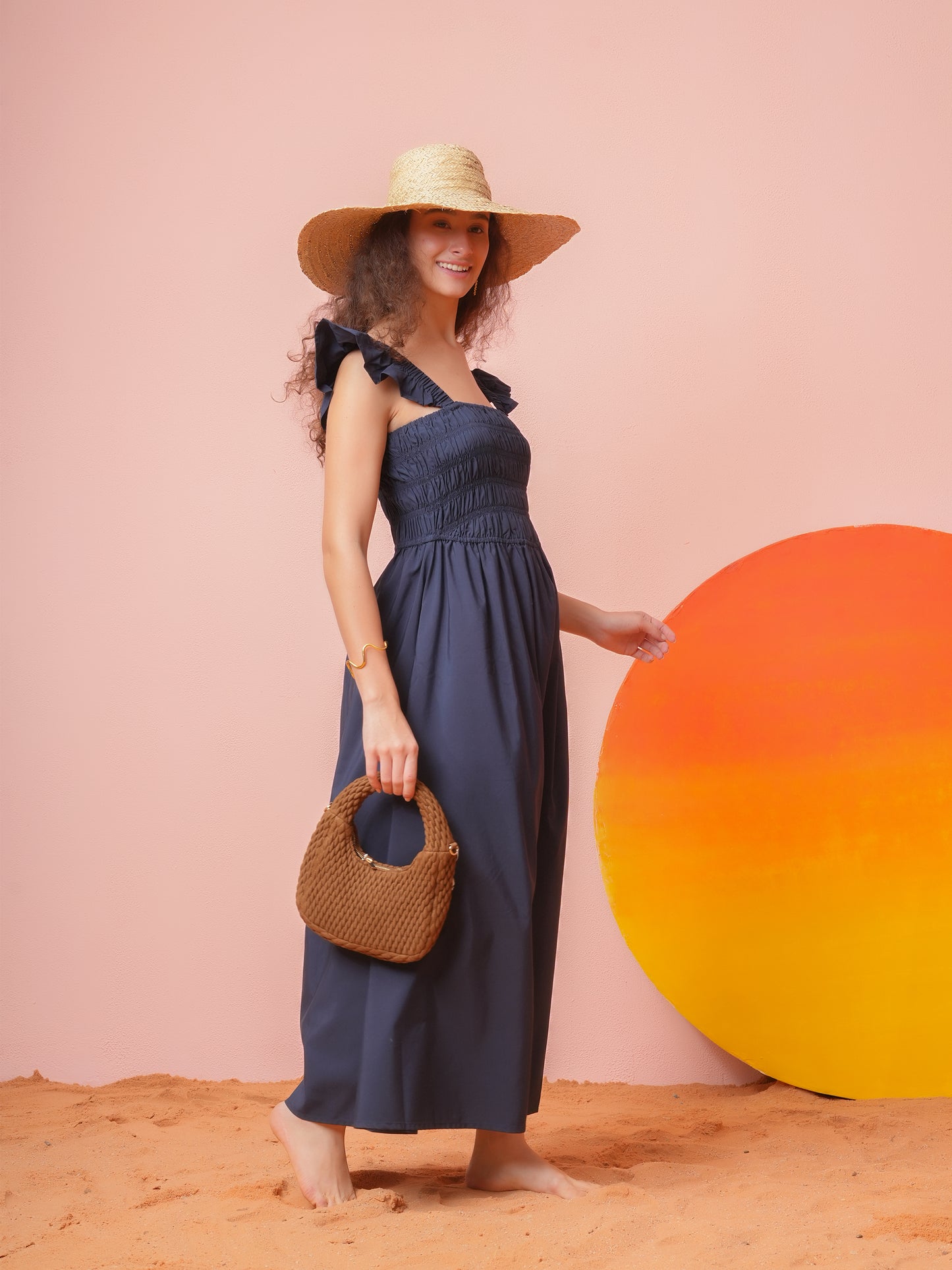 Navy Mirage Dress