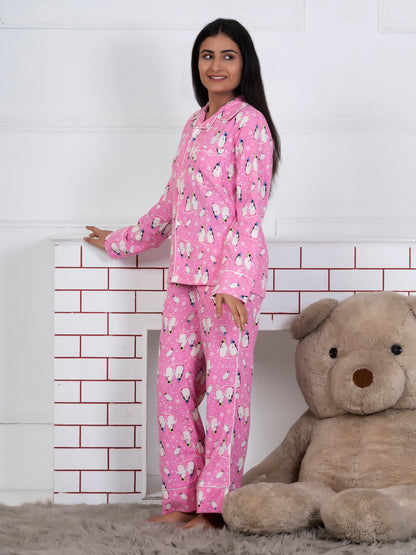 Pink Penguin Adult Set