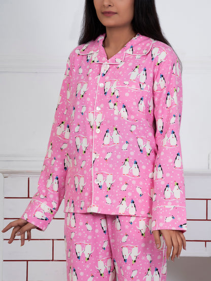 Pink Penguin Adult Set