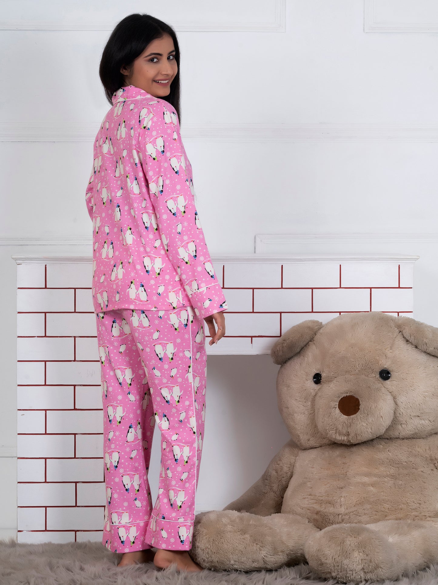 Pink Penguin Adult Set