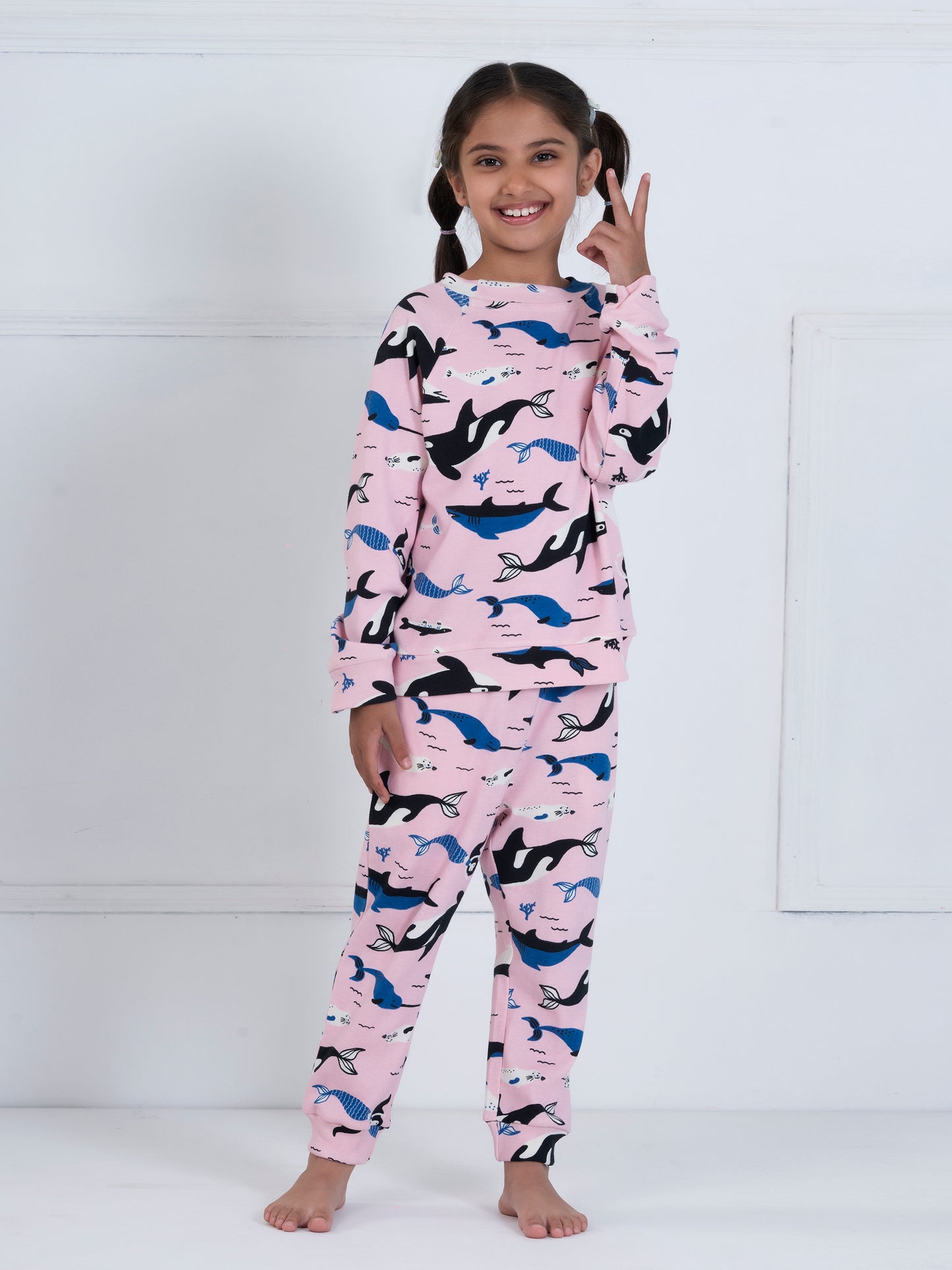 Pink Sea Life Kids Set