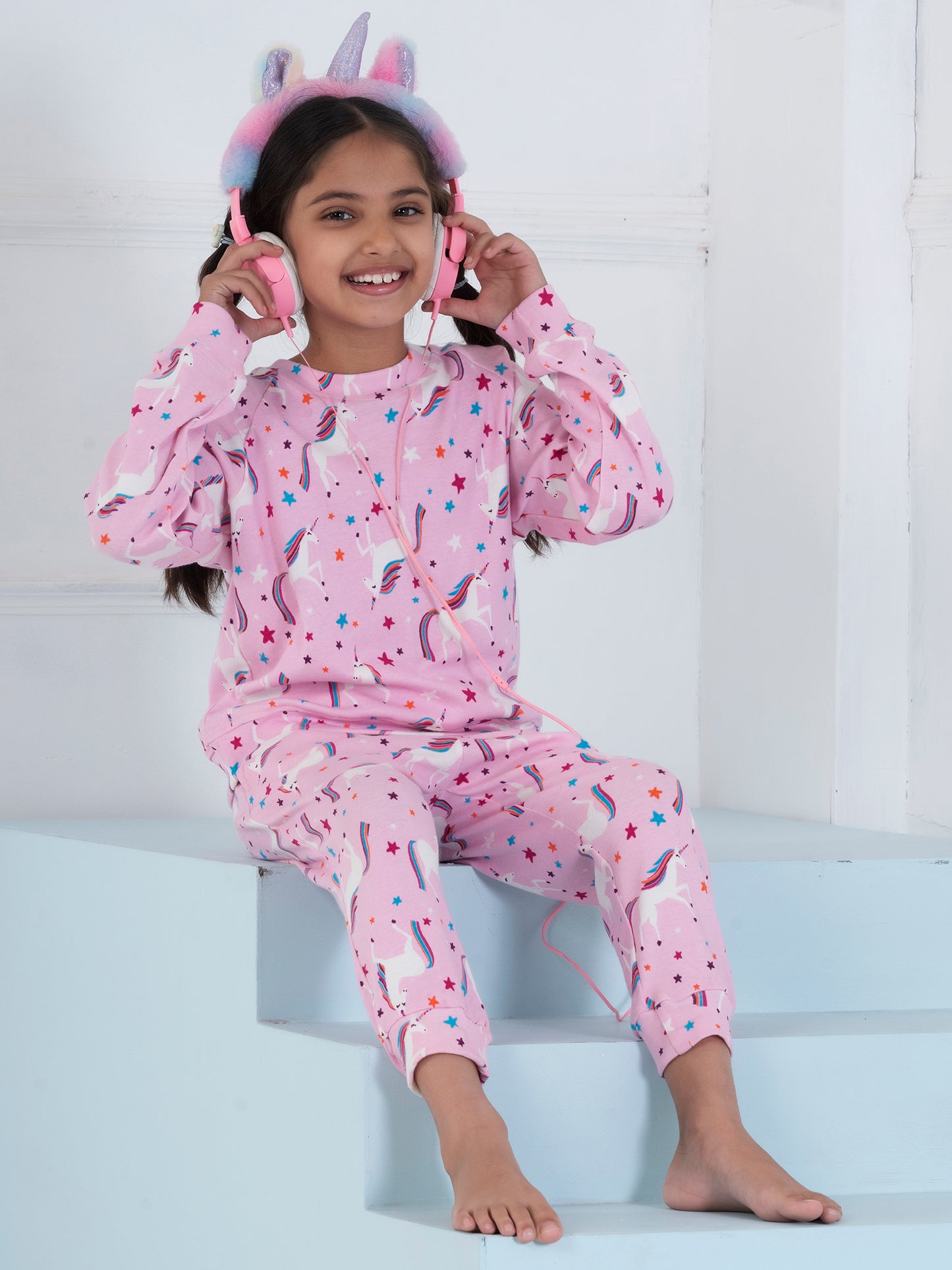 Pink Unicorn Kids Set