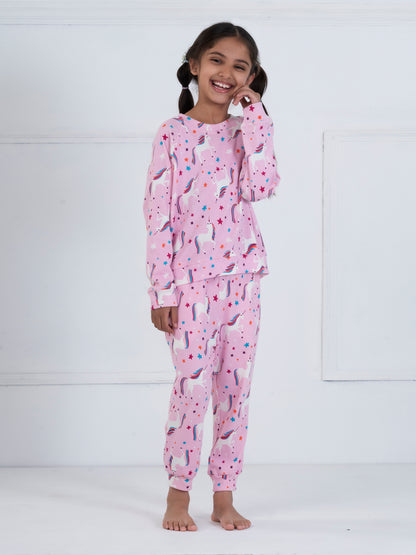 Pink Unicorn Kids Set