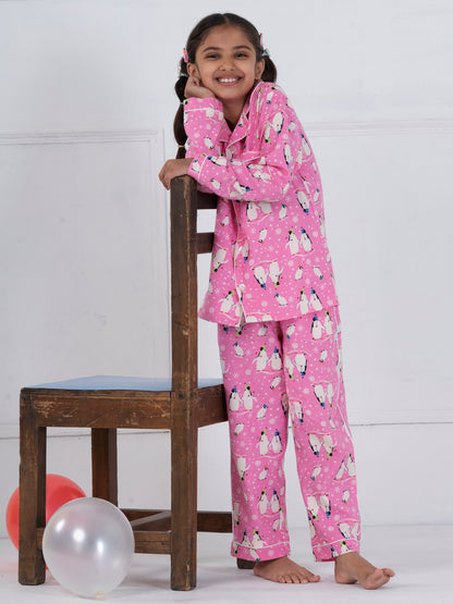 Pink Penguin Kids Set