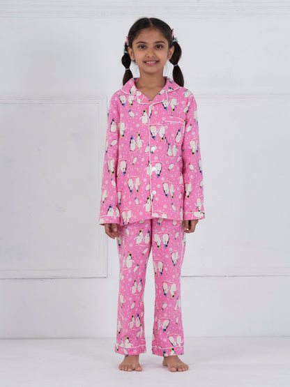 Pink Penguin Kids Set