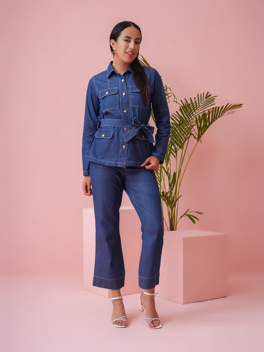 Boardroom Blue Co-ord Set