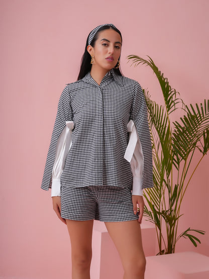 Gingham Crush in Black