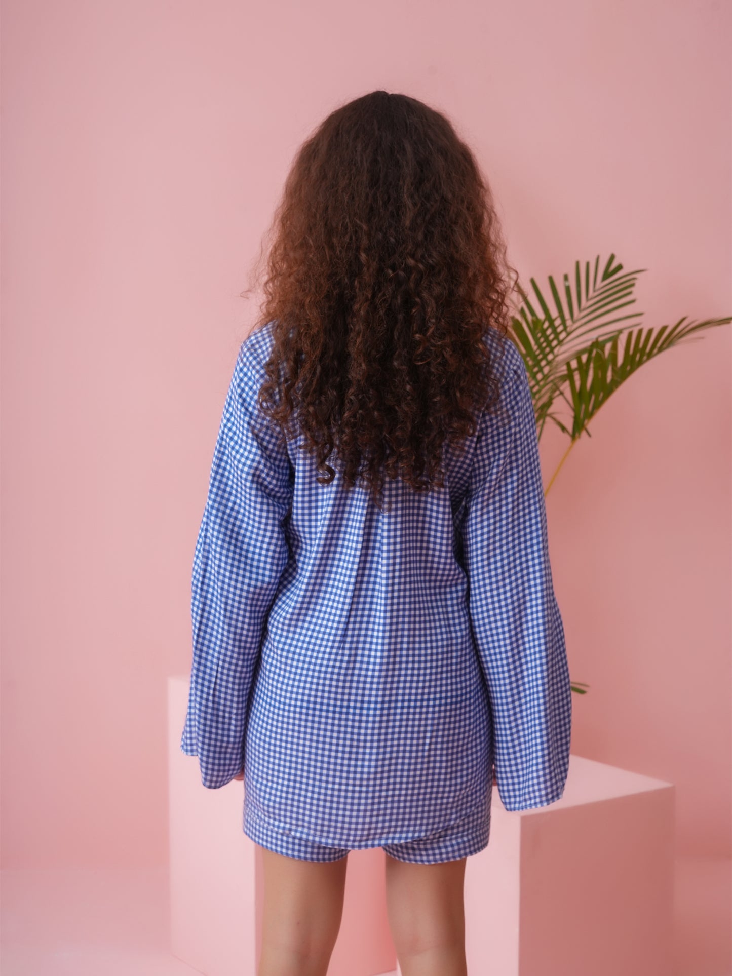 Gingham Crush in Blue