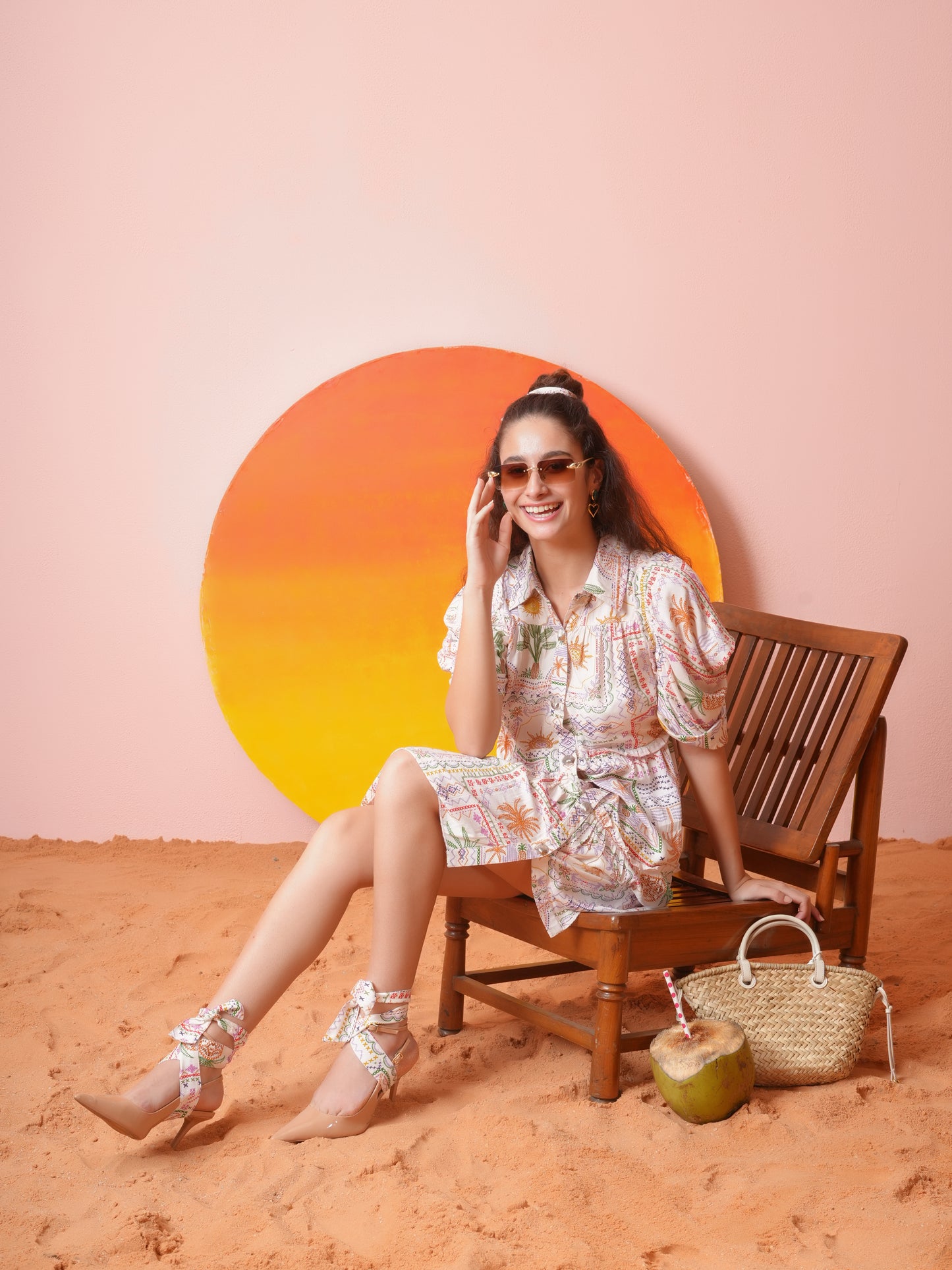 Lemon Riviera Dress