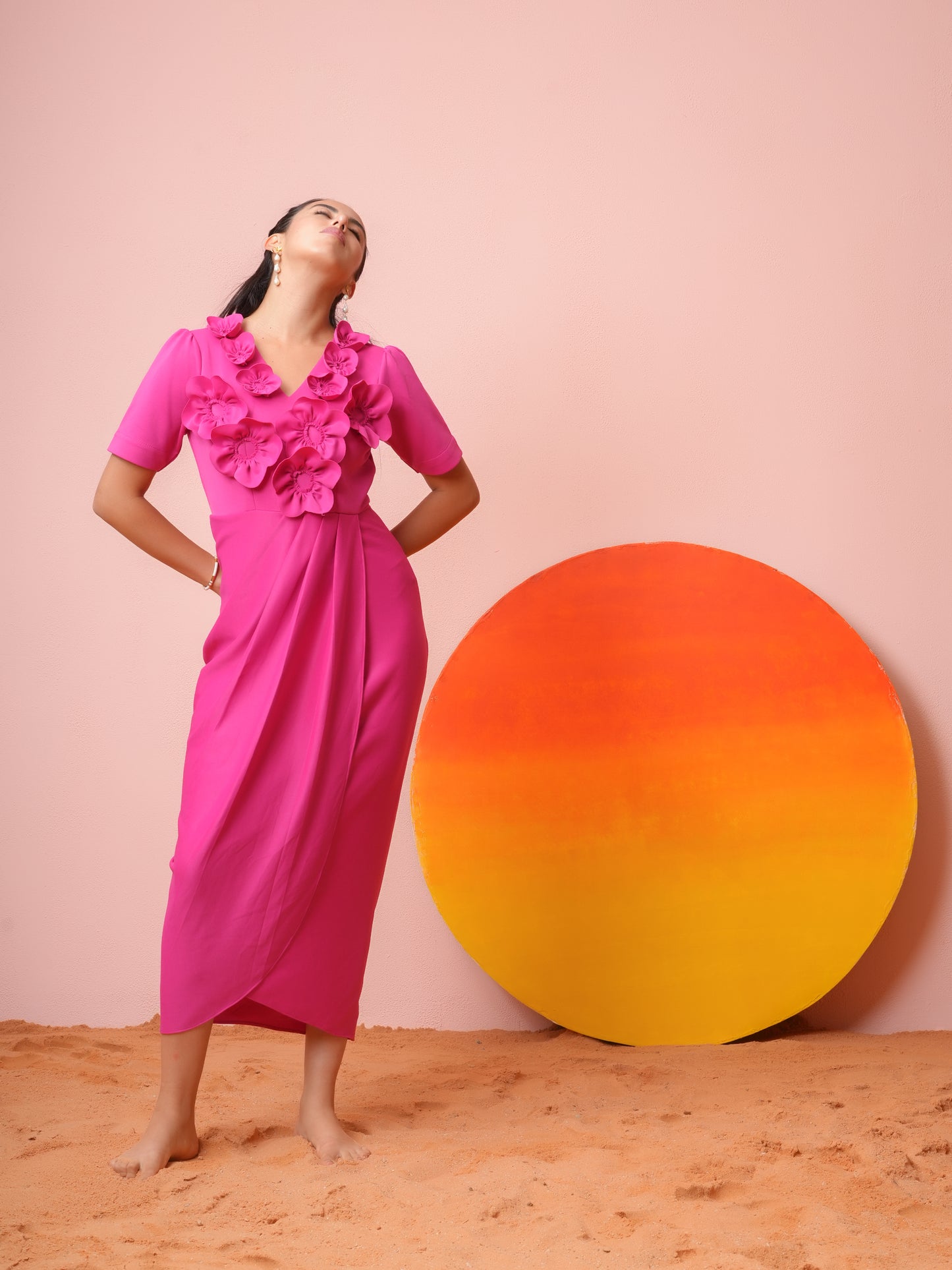 Portofino Rose Dress