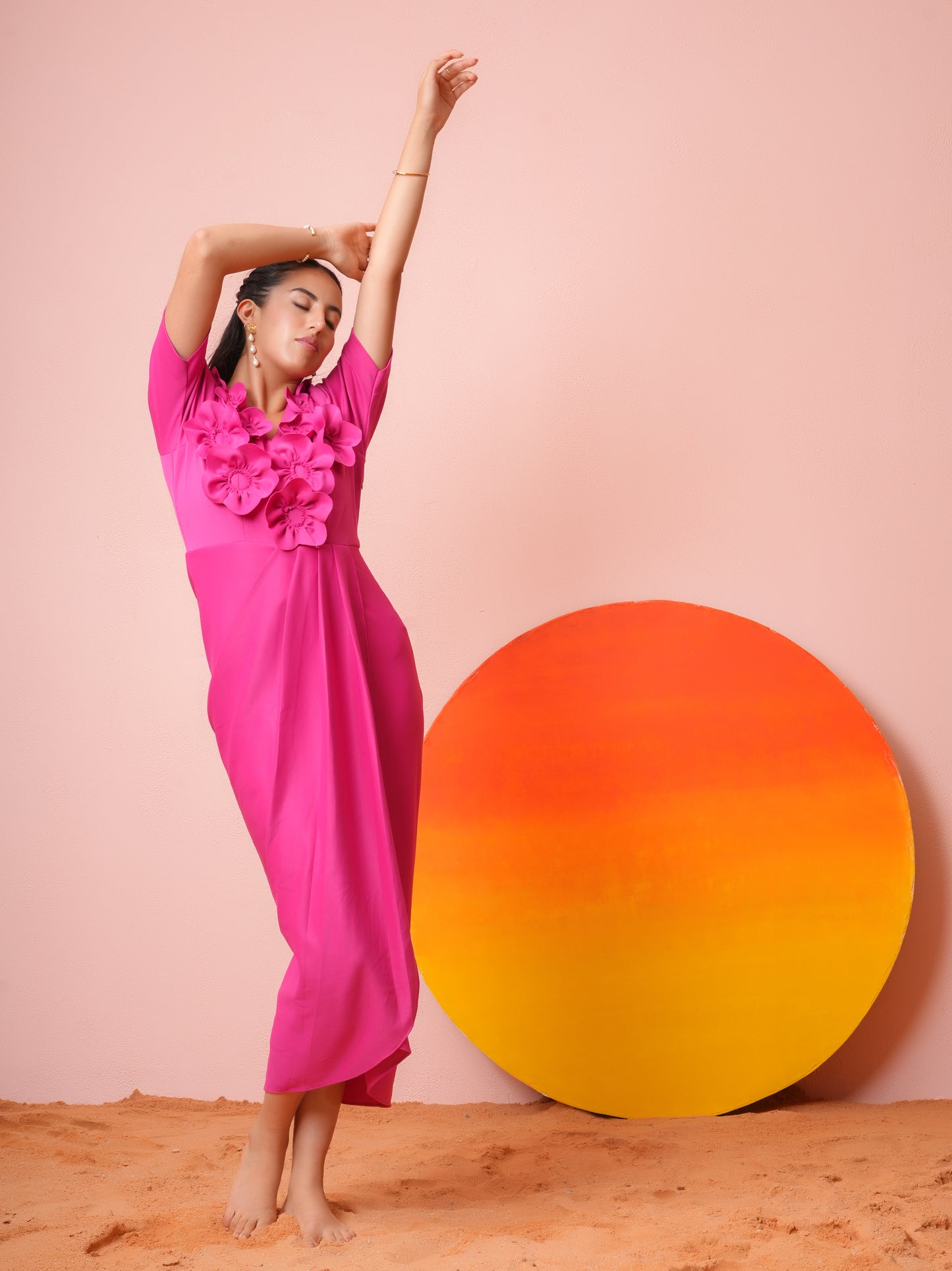 Portofino Rose Dress