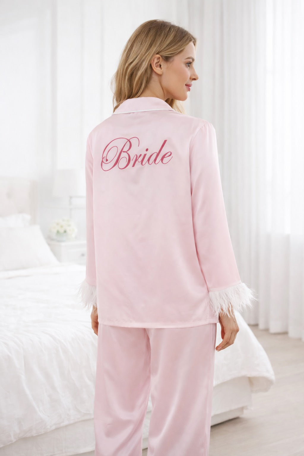 Blush Feather Personalised luxe Set